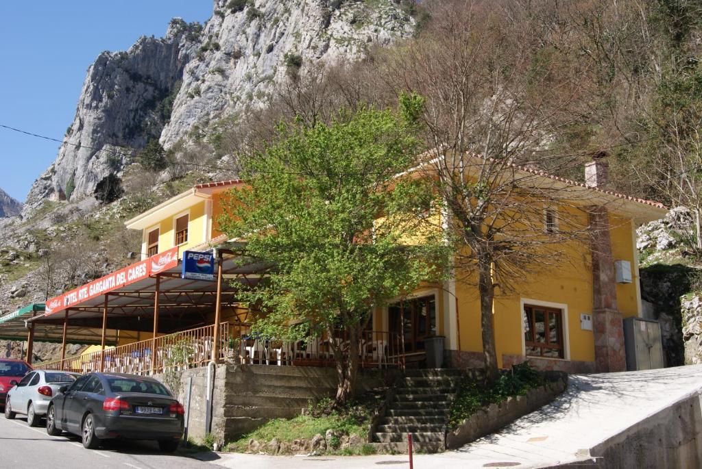 Hotel Garganta Del Cares Poncebos Exterior foto
